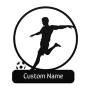 Custom Metal Sign-Soccer teelaunch