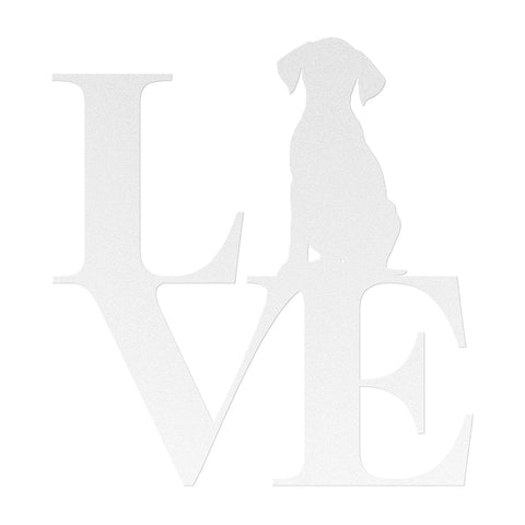 Metal Sign-Dog Love teelaunch