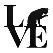 Metal Sign-Love Cat teelaunch
